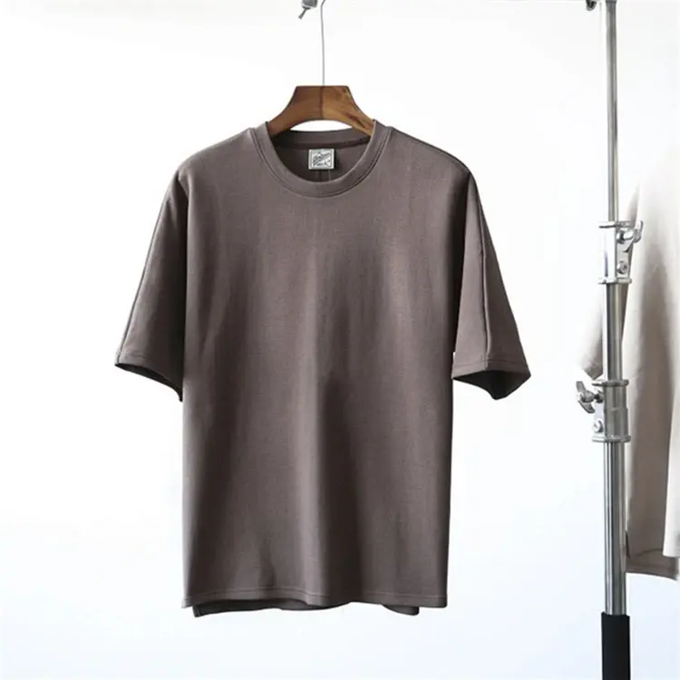 Haute qualité 100% coton hommes T-Shirt avec impression personnalisée votre marque Logo T-Shirt hommes graphique t-shirts chemise hommes surdimensionné blanc T-Shirt