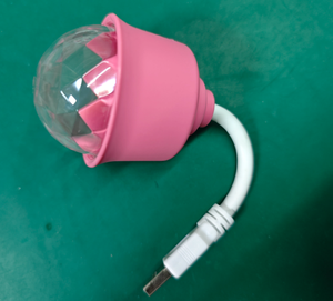 Mini USB <strong>Car</strong> Magic Ball Stage Light Portable Atmosphere 5V Power Voice <strong>Controlled</strong> <strong>DJ</strong> Projector Light - Product Image 5