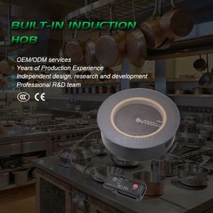 Solo quemador eléctrica olla de acero inoxidable <span class=keywords><strong>Cocina</strong></span> de Inducción - Product Image 2