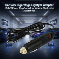 Adaptateur allume-cigare de voiture, prise d'alimentation 12-24V pour accessoires électroniques de véhicule ZCQR DECO M0430