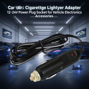 Adaptateur allume-cigare pour voiture, prise d'alimentation 12-24V pour accessoires électroniques de véhicule - Product Image 2