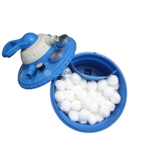 500g 700g 1000g 50mm Weiße 96% Voidage 1,38g/cm³ Dichte Schwimmbadfilter-Faserbälle BS-FFB Modell Schneideservice <span class=keywords><strong>Bestn</strong></span> - Product Image 2