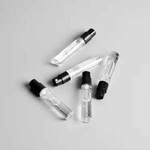 Fast Delivery Stock 5ml Flat Small Glass Vial Sample Perfume Bottle <b>Pump</b> Sprayer Popular in Philippines Screen Printing Surface - Product Image 3
