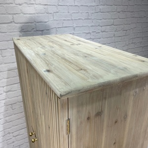 Muebles Nórdicos Modernos para Sala de Estar, Diseño de Armario de Dos Puertas, Armario de Almacenamiento de Madera - Product Image 5