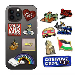 สติกเกอร์โลหะเคลือบคุณภาพสูงสำหรับตกแต่งเคสโทรศัพท์ ดีไซน์ทันสมัย ปรับแต่งได้ - Product Image 2