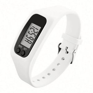 Montre connectée de fitness personnalisée en tissu durable avec podomètre de marche/course, compteur de calories et compteur de pas pour tous les âges - Product Image 3