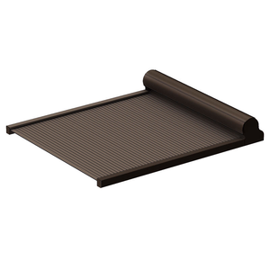 Pare-soleil <span class=keywords><strong>de</strong></span> <span class=keywords><strong>porte</strong></span> en aluminium moderne Lames d'auvent 55mm Montage à vis Extérieur Durable Garantie 1 an - Product Image 3