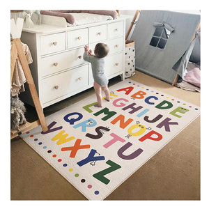 Thảm Khu Vực In Số Giáo Dục Cho Trẻ Em Thảm Chơi Cho Trẻ Em Thảm Chơi Lông Giả Mềm Cho Trẻ Em - Product Image 1