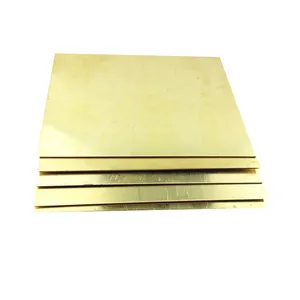 Hojas de latón de color dorado, 1000x3000, 1mm, 10mm, H65, H62, H90, H80