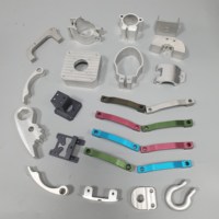 Pièces de rechange en aluminium usinées CNC de précision, connecteurs de fixation en aluminium anodisé sur mesure OEM
