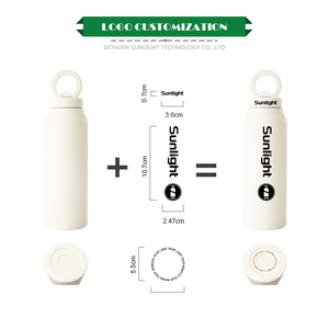 Magsafe Spor Su Şişesi 750ml Spor İçecek Şişesi 24oz Çift Cidarlı Bardak Paslanmaz Çelik Termos Su Şişesi Manyetik Kapaklı - Product Image 4