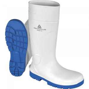 DELTA PLUS - KEMISS4BC36-M PVC blanc-bleu sécurité botte-s4 ci src - EAN MW129653 BOTTES - Product Image 1