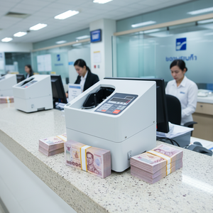 Máquina Contadora <span class=keywords><strong>de</strong></span> Billetes <span class=keywords><strong>de</strong></span> Alta Velocidad con Pantalla LED <span class=keywords><strong>de</strong></span> Grado Bancario, para Múltiples Divisas, con Sistema <span class=keywords><strong>de</strong></span> Envasado y Conteo <span class=keywords><strong>de</strong></span> Billetes - Product Image 5