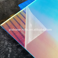 Panneau acrylique irisé de 1 à 20 mm d'épaisseur, couleur arc-en-ciel, PMMA, prix d'usine, vente en gros