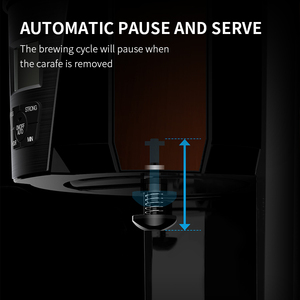 12 Cup Drip <strong>Coffee</strong> <strong>Machine</strong> Programmable Control Glass Carafe Reusable <strong>Filter</strong> <strong>Timer</strong> Digital Display <strong>Coffee</strong> Maker - Product Image 6