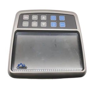 Écran de moniteur Xpower 300426-00202 pour pièces d'excavatrice DX380 Noir Neuf - Product Image 3