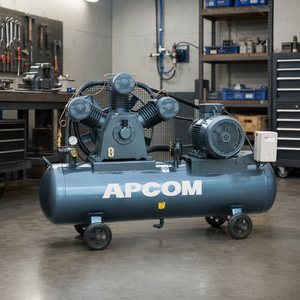 เครื่องอัดอากาศแบบลูกสูบ APCOM แรงดันสูง 30 บาร์ 7.5 กิโลวัตต์ 10 แรงม้า สำหรับอุตสาหกรรม - Product Image 2