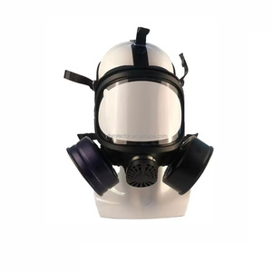 Tabung tunggal keamanan masker Gas wajah penuh Filter masker <span class=keywords><strong>Respirator</strong></span> Gas pertambangan uap kimia lukisan semprot debu - Product Image 6
