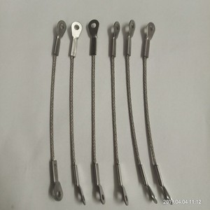 Buôn sỉ nhà máy dây cáp thép không gỉ 304 1.5/2.0/3.0/4.0mm, dây buộc, dây cáp lắp ráp - Product Image 2