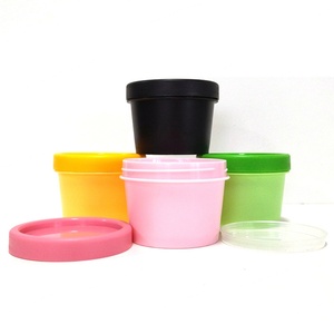 Empty Pink PP <b>Plastic</b> Cosmetic <b>Jars</b> for Face Cream & Body Scrub Packaging Luxury Wide Mouth Skincare Containers (30ml-500ml) - Product Image 6