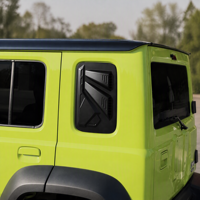 Accessoires Suzuki Jimny 5 portes JC74 : Garniture de protection blindée pour vitre arrière 2023-2026 MKD Offroad ABS