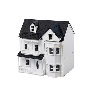 Qunwei – <span class=keywords><strong>maison</strong></span> de poupée <span class=keywords><strong>en</strong></span> bois, accessoires à échelle 1/12, <span class=keywords><strong>kit</strong></span> de <span class=keywords><strong>maison</strong></span> miniature OB11 - Product Image 4