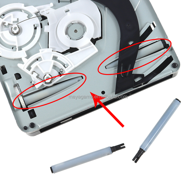 Console Sliding Shaft Repair Parts Hinge Plastic Roller DVD Drive Axis Shaft Bearing Roller Set for PS5 Game Accessories