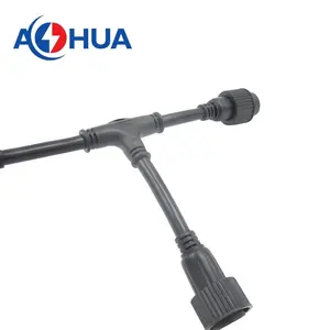 Aohua 3 Way T Type Kabel Oplossing Waterdichte Draad Gegoten Elektrische Connector