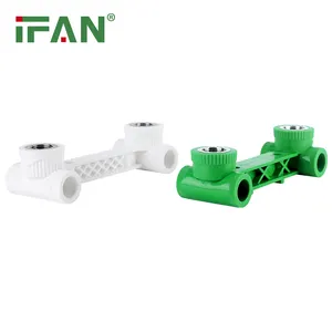 IFAN High Pressure OEM Plastic Tubes PPR Plumbing Connector PPR Double Female Elbow Fittings