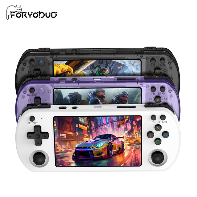 Open Source U8 Retro Handheld Game Console 4.0 64GB/128GB Storage Portable Pocket Video Player 4.0 IPS Screen Linux System R36S