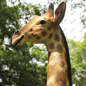 Personalizado moderno Metal artesanía jardín fibra de vidrio Acero inoxidable Animal al aire libre comercial escultura grande Hotel resina - Product Image 4