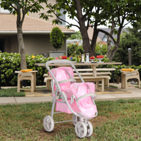 Poussette pour bébé 3 en 1 avec siège d'auto Vente en gros à chaud Poupée pour filles à la mode Poussette pour landau Grand chariot