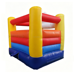 บ้านลมเป่าลมรูปตัวตลก Lilytoys พร้อมบันไดสำหรับเด็กเล็ก, บ้านลม PVC ทนทานสำหรับให้เช่า - Product Image 3