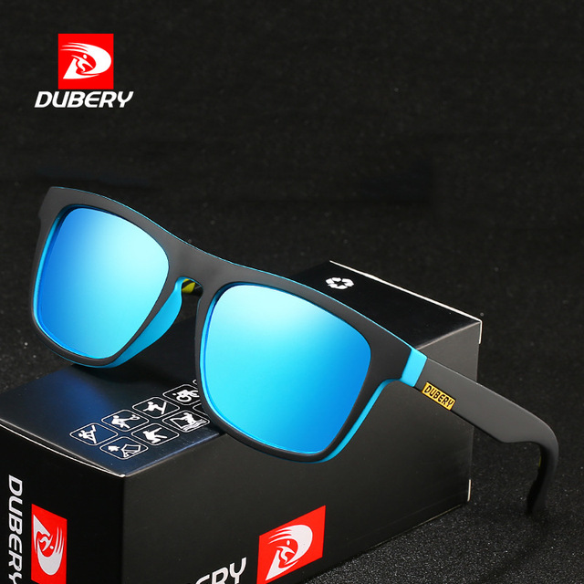 DUBERY Hot Sale Gafas De Sol Designer Men Sports Sunglasses Polarized Shades Male