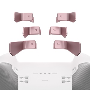 EXtremeRate Paddles arrière de remplacement métalliques Rose Gold pour manettes Xbox One Elite et Elite 2 - Product Image 1