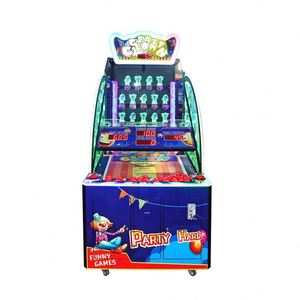Meilleures ventes 2026 : Machine de tir d'intérieur à monnayeur, Jeu de lancer de balles Clown Fou, Machine de loterie en plastique - Product Image 2