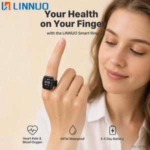 Anello Intelligente e Orologio 2-in-1 B7 con Display OLED da 0,49", Monitoraggio Frequenza Cardiaca, Ossigeno nel Sangue e Sonno, Fitness Tracker 5ATM - Product Image 2