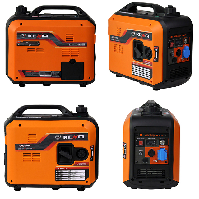 Dual-Fuel 3.5kW/6.5kW Portable Power Inverter Generator Home Use Gasoline Silent Natural Gas/LNG Remote Start Recoil Start 60Hz