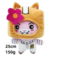 Fabricant Professionnel – Nouvelle Peluche Robot Renard Ultra Douce et Écologique, Jouet Anti-Stress Personnalisable, Cadeau d'Anniversaire, Emballage Sous Vide