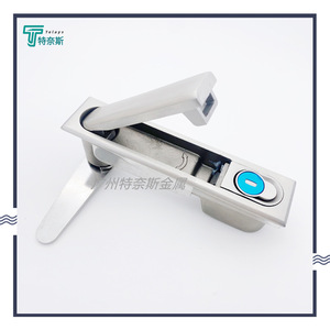 Turnes Ms818 Stainless Steel Lever <b>Lock</b> 304 Brushed For Electrical Cabinet <b>Door</b> Industrial Use - Product Image 3