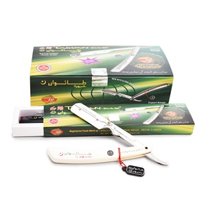 TAIWAN SHAVER BARBER <b>RAZOR</b> (TEC-02 DP) Single Blade <b>for</b> <b>Men</b>-Face & Body Shaving - Product Image 4