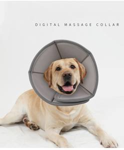 Kingtale Collier élisabéthain de récupération réglable pour chats Mini chiens Lapins Motif solide personnalisé - Product Image 2