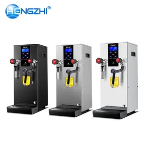 Uso de caldeira automática do vapor 12l, equipamento profissional comercial para fazer chá, leite, bolha, chá, água a vapor