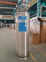 Cylindre Dewar à azote liquide industriel CIMC Sanctum DPL450-240L 1,37 Mpa, récipient sous pression en acier inoxydable austénitique