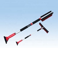 Nouvelle brosse à neige télescopique avec grattoir à glace
