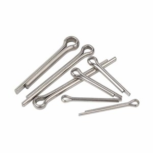 Cotter Pins And Flat Washers Set 304 Stainless Steel M10 Whitewashed For General Use - Product Image 2