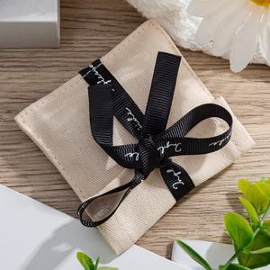 איכות גבוהה וידידותית לסביבה תכשיטים כותנה ידידותית לסביבה גבוהה תיק מודפס עיצוב מותאם אישית עבור משקפיים טבעות משקפיים - Product Image 4