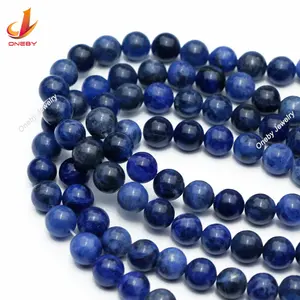 Vene blu 4mm 6mm 8mm cristalli genuini pietre curative perline sfaccettate artigianali in cristallo per la creazione di braccialetti