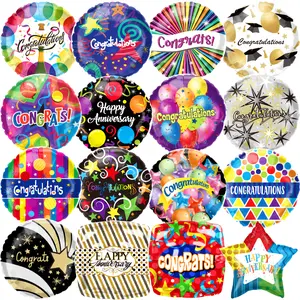 MOQ 50pcs Guangzhou Mylar Wholesale Balloons Inflatable Welcome Home Back Foil Balloons For Celebration