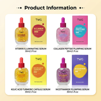 Sérum au collagène TWG RTS pour le visage, raffermissant, anti-rides, hydratant, réduit les ridules, soin de la peau au collagène